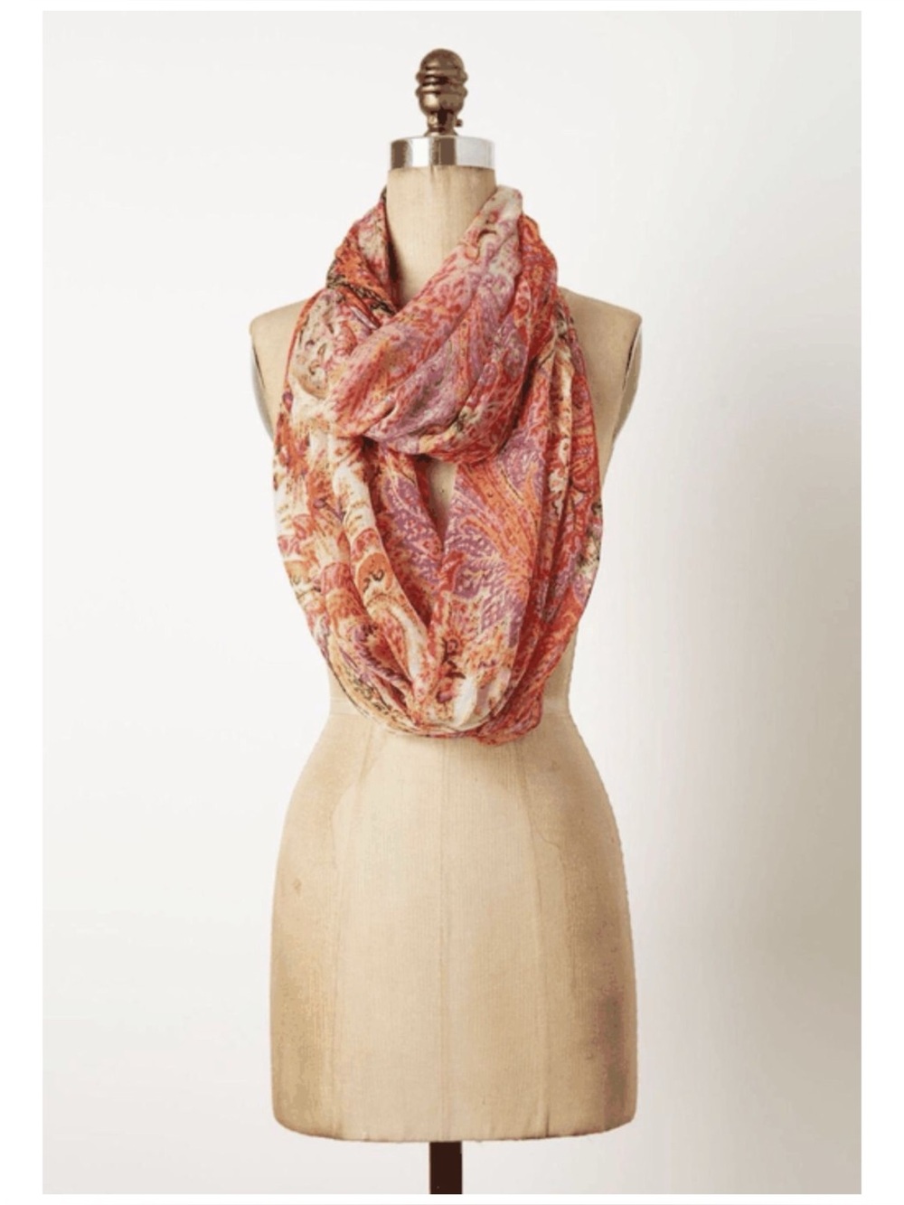 Anthro “Bonita Paisley Scarf” by Lionel & Lily